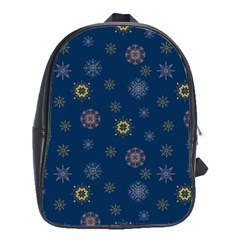 Magic Snowflakes School Bag (Large)