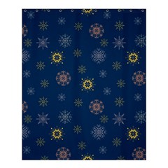 Magic Snowflakes Shower Curtain 60  X 72  (medium)  by SychEva