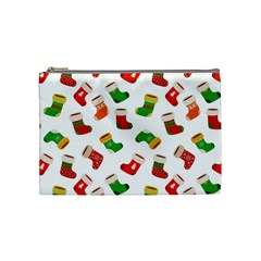 Christmas Socks  Cosmetic Bag (medium) by SychEva