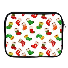 Christmas Socks  Apple Ipad 2/3/4 Zipper Cases by SychEva