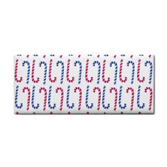 Christmas Candy Hand Towel by SychEva