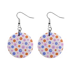 Colorful Balls Mini Button Earrings by SychEva