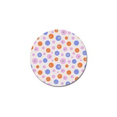 Colorful Balls Golf Ball Marker by SychEva