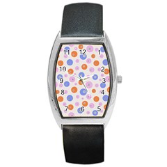 Colorful Balls Barrel Style Metal Watch by SychEva