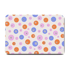 Colorful Balls Small Doormat  by SychEva