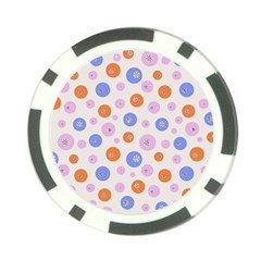 Colorful Balls Poker Chip Card Guard by SychEva