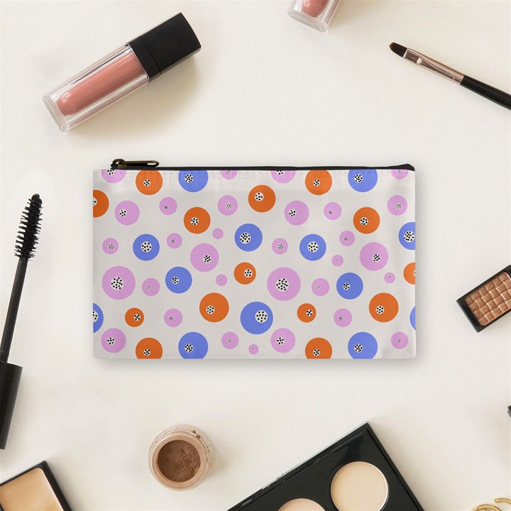 Colorful Balls Cosmetic Bag (Small)