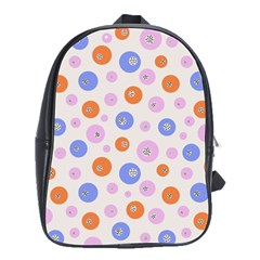 Colorful Balls School Bag (large) by SychEva