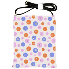 Colorful Balls Shoulder Sling Bag by SychEva