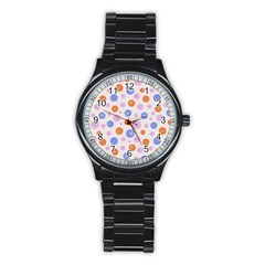 Colorful Balls Stainless Steel Round Watch by SychEva