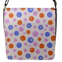 Colorful Balls Flap Closure Messenger Bag (s) by SychEva