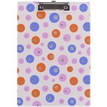 Colorful Balls A4 Clipboard Front