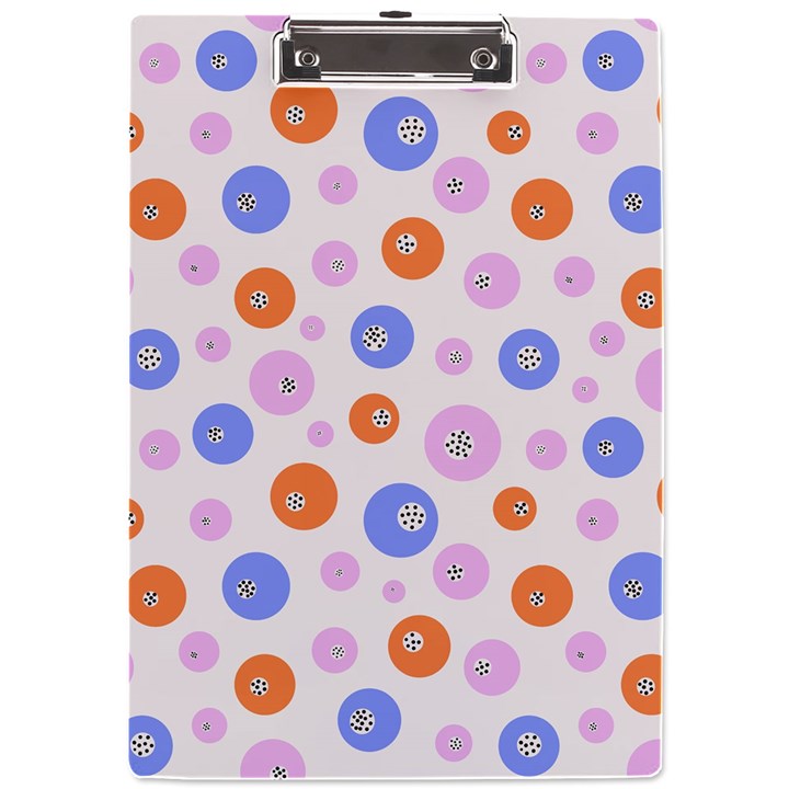 Colorful Balls A4 Clipboard