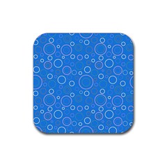 Circles Rubber Coaster (square) by SychEva