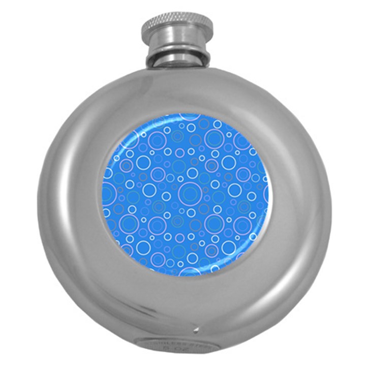 Circles Round Hip Flask (5 oz)