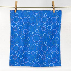 Circles Face Towel by SychEva