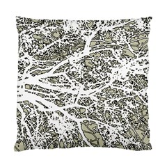 Linear Art Botanic Illustration Standard Cushion Case (one Side) by dflcprintsclothing