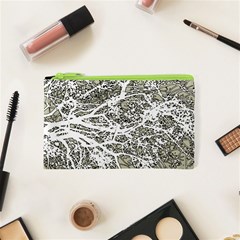 Linear Art Botanic Illustration Cosmetic Bag (XS)