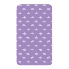 Pink Clouds On Purple Background Memory Card Reader (rectangular) by SychEva