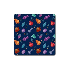 Jugs And Vases Square Magnet by SychEva