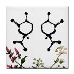 Chirality Tile Coaster by Limerence