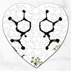 Chirality Jigsaw Puzzle (heart) by Limerence