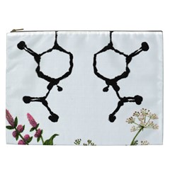 Chirality Cosmetic Bag (xxl) by Limerence