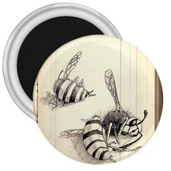 Bees 3  Magnets by Limerence