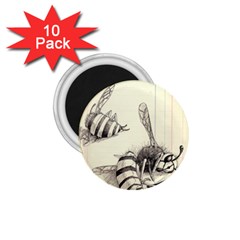 Bees 1 75  Magnets (10 Pack) 