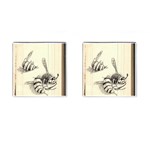 bees Cufflinks (Square) Front(Pair)