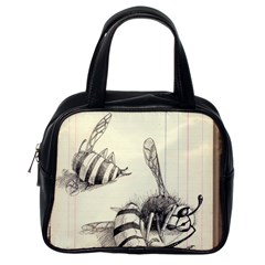 Bees Classic Handbag (one Side) by Limerence