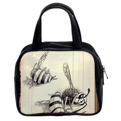 Bees Classic Handbag (two Sides) by Limerence