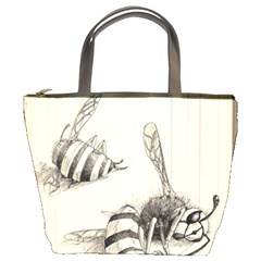 Bees Bucket Bag by Limerence