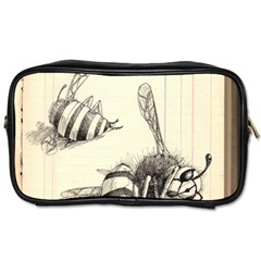 Bees Toiletries Bag (two Sides)