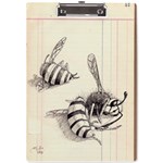 bees A4 Clipboard Front