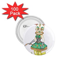 Gold Clown 1 75  Buttons (100 Pack)  by Limerence