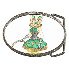 Gold Clown Belt Buckles by Limerence