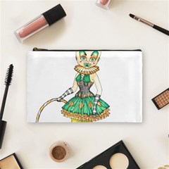 Gold Clown Cosmetic Bag (medium) by Limerence