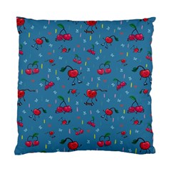 Red Cherries Athletes Standard Cushion Case (two Sides) by SychEva