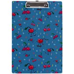 Red Cherries Athletes A4 Clipboard Front