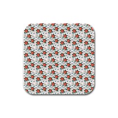 Vidffffa Rubber Square Coaster (4 Pack) by PodArtist