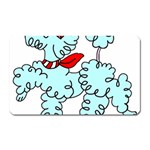 Doodle Poodle  Magnet (Rectangular) Front