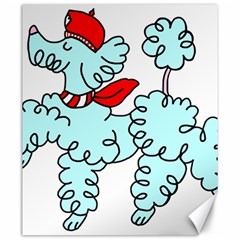 Doodle Poodle  Canvas 20  X 24  by IIPhotographyAndDesigns