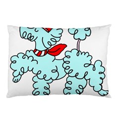 Doodle Poodle  Pillow Case by IIPhotographyAndDesigns