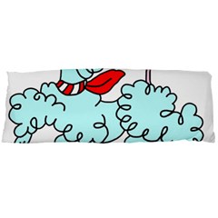 Doodle Poodle  Body Pillow Case Dakimakura (two Sides) by IIPhotographyAndDesigns