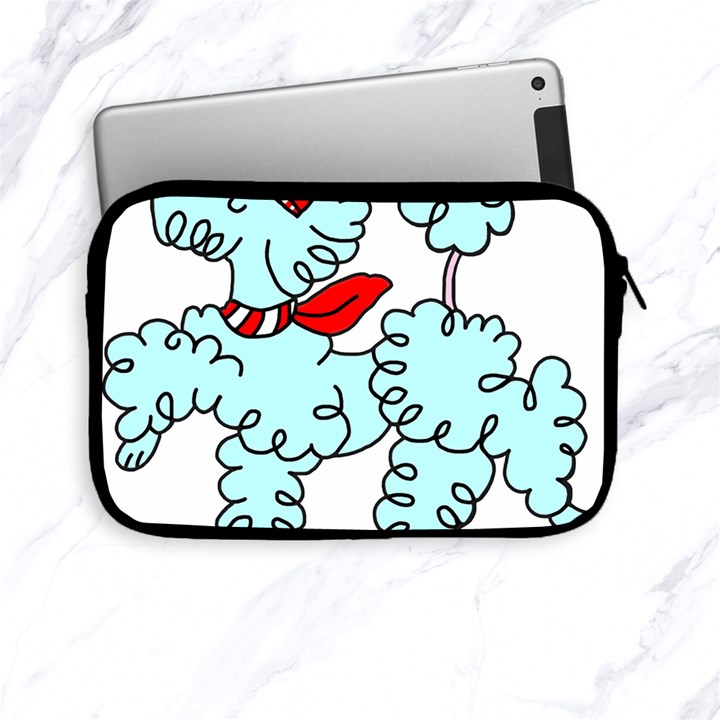 Doodle Poodle  Apple iPad Mini Zipper Cases