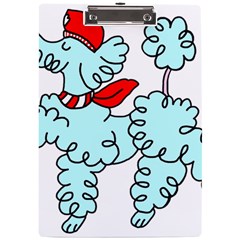 Doodle Poodle  A4 Clipboard