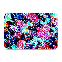 Neon Floral Plate Mats by 3cl3ctix