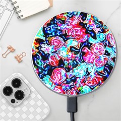 Neon Floral Wireless Charger