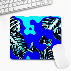 Abstract Tropical Large Mousepads by 3cl3ctix